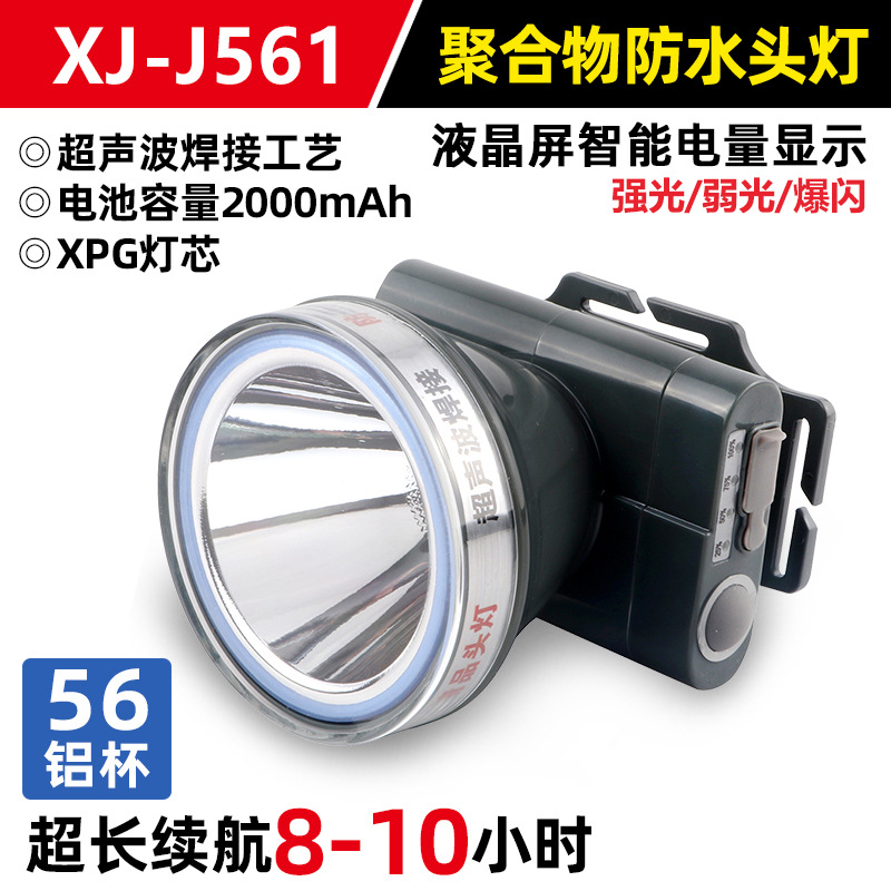 Cañón láser Luz de pesca nocturna Faros de alta potencia Luz fuerte Carga al aire libre Ultra brillante Linterna de largo alcance Lámpara de minero de batería de litio