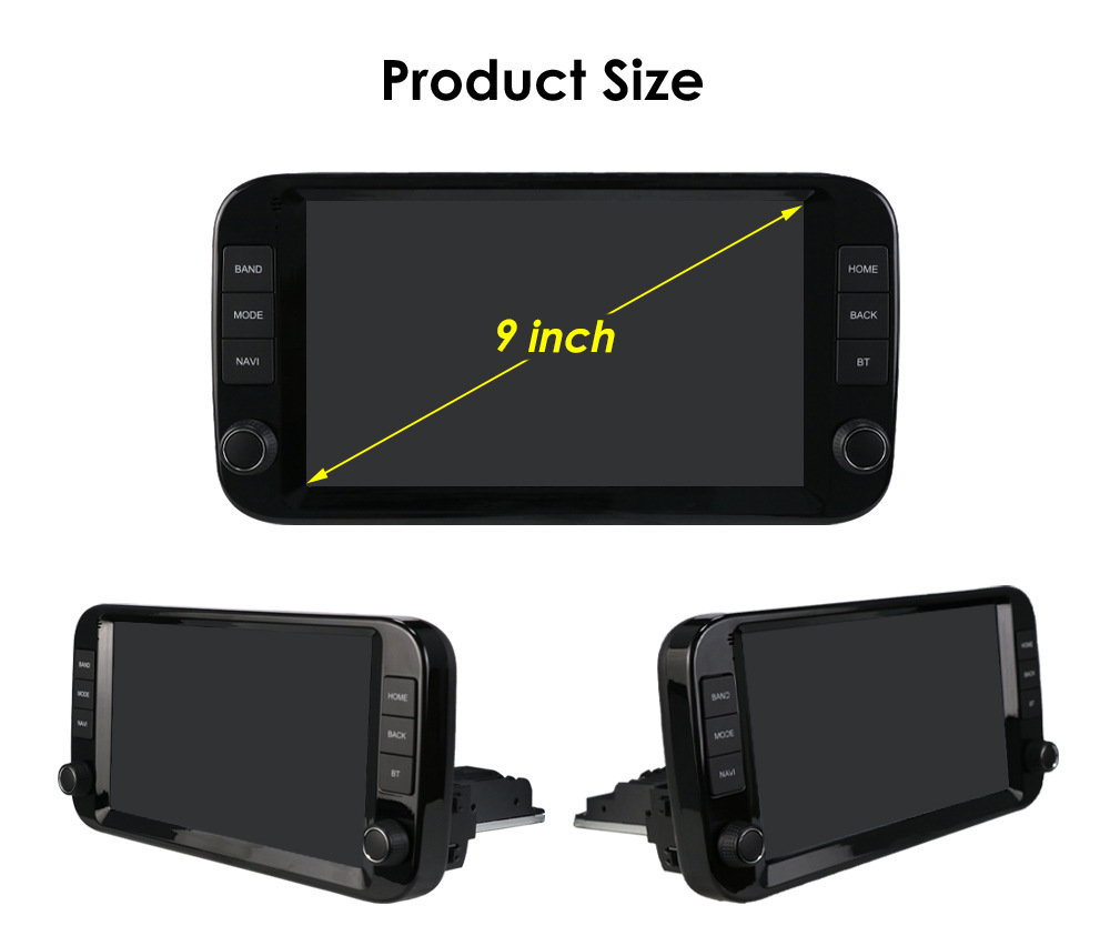 9inch Suitable for 2013-2024 Fiat Panda Android Large-Screen Gps Car Navigation and Central Control All-In-One Device
