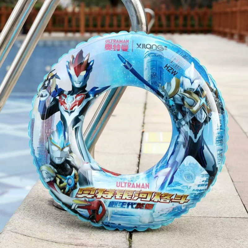 Cartoon inflatable swimming ring, Spiderman, increased thickness