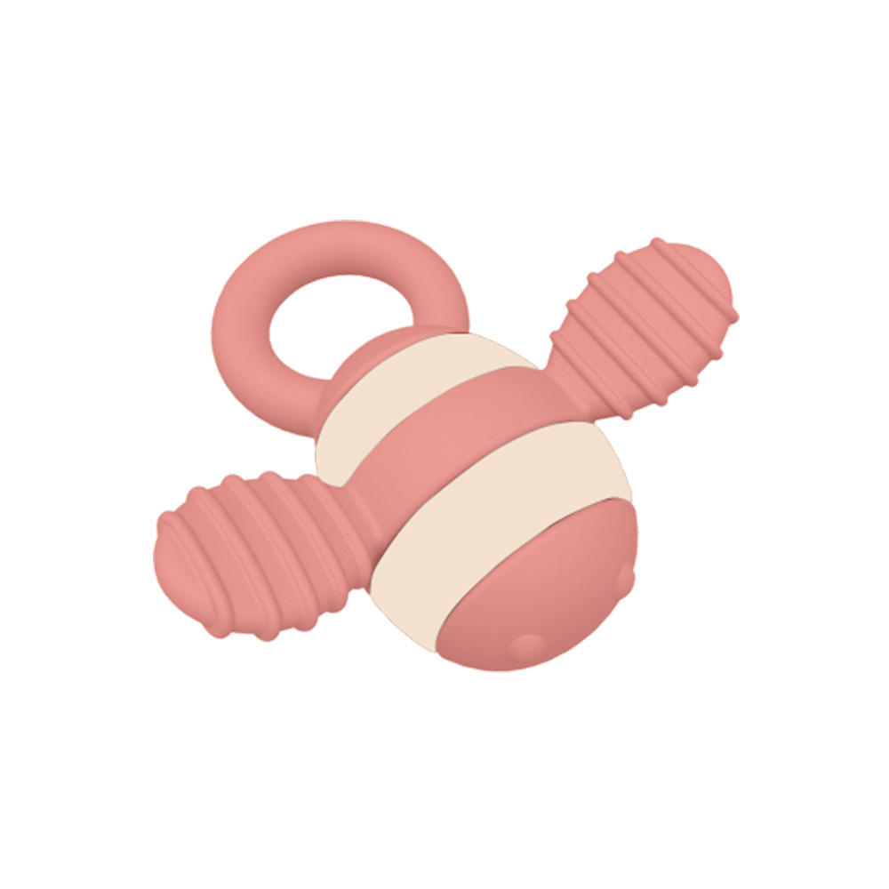 작은 꿀벌 치아 (핑크 화이트)