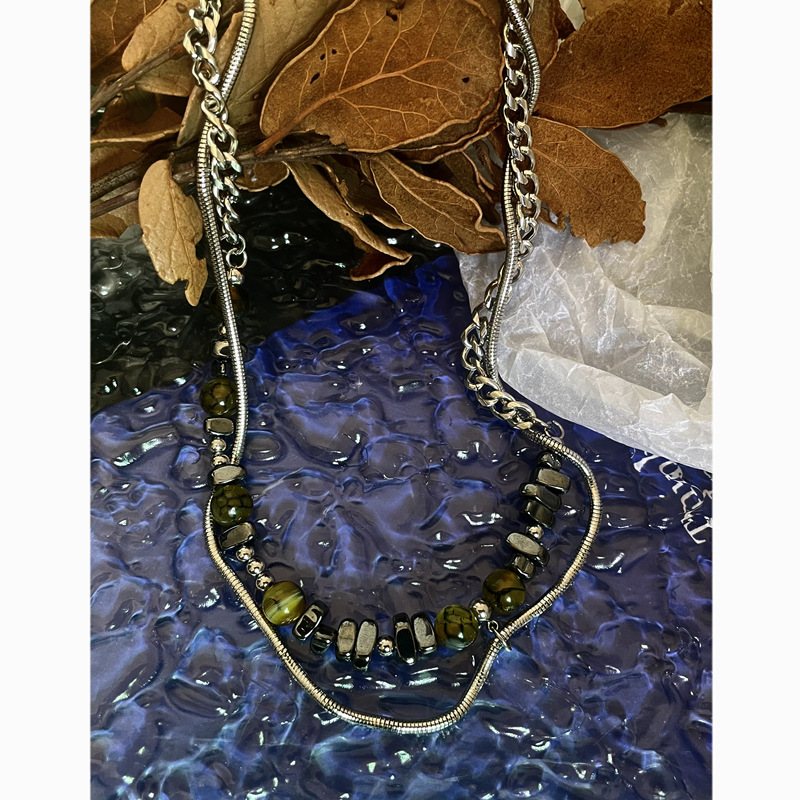 Original Design Geometric Stainless Steel Choker Colorza_colorza_4