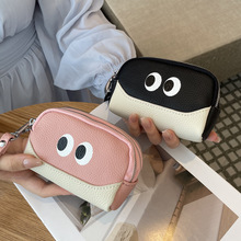 跨境热销头层牛皮小巧零钱包女士迷你新款多功能真皮三拉链硬币包