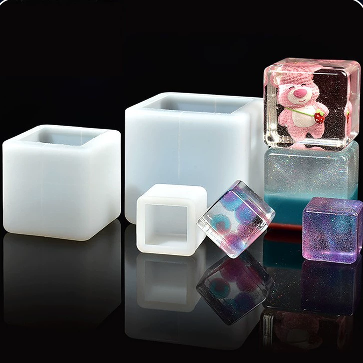 Кубик, силиконовая форма ручной работы, эпоксидная смола, аксессуар, DIY