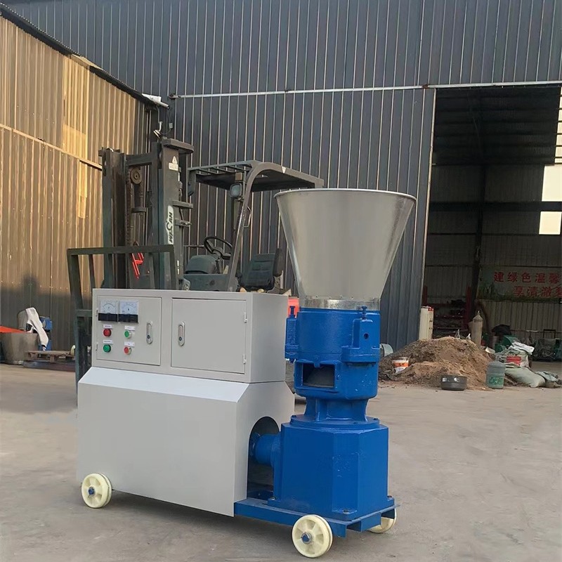 鲜肉狗粮机 大豆玉米饲料膨化机 小型家用颗粒机