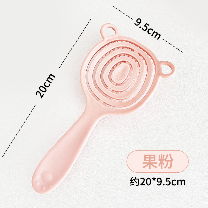 Nuevo peine de masaje para mascotas, peine de depilación con un solo botón, peine de belleza para gatos y perros, peine de cabello esponjoso, productos de cabello flotante