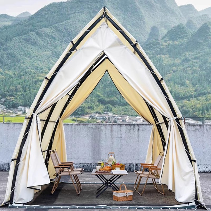 Barco de vela restaurante hotel barbacoa al aire libre red campamento al aire libre terraza salvaje lujo arco tienda de campaña