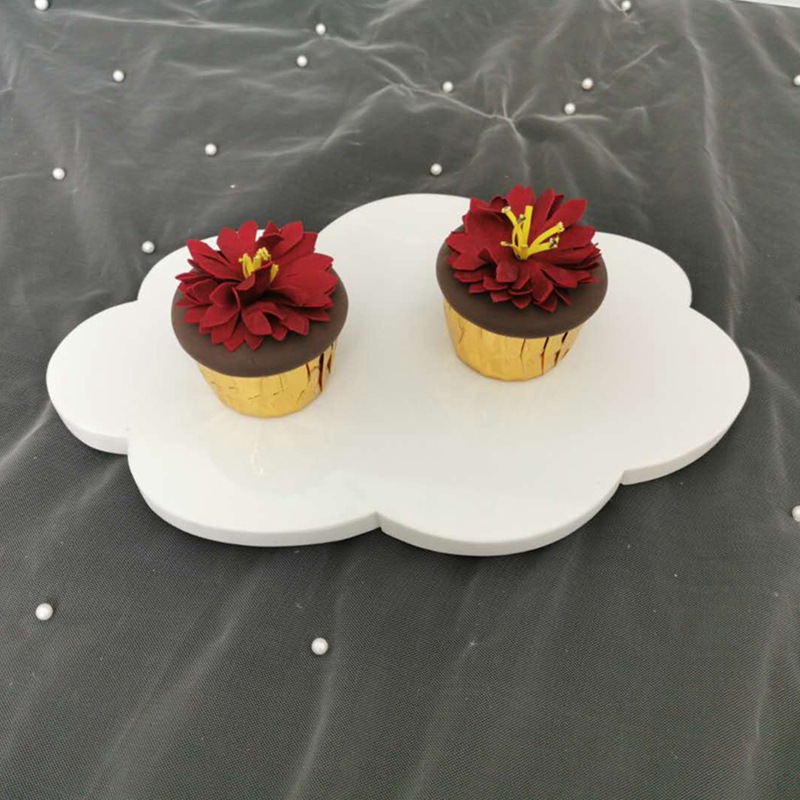 Tabla de postre europea decoración estante de exhibición bandeja de pastel estante de postre estante de té de la tarde estante de bocadillos de boda