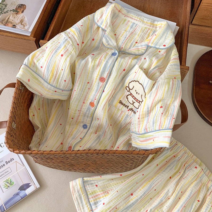 반소매 6712#불꽃놀이 강아지