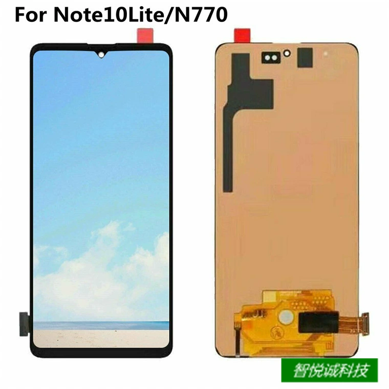 Suitable for Samsung Note10lite screen assembly N770F/DS LCD display touch screen Incell original effect