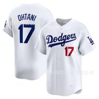 MLB Доджерс 17 # OHTANI вышивка бейсбольная толстовка, внешняя торговля оптом Dodgers Отани
