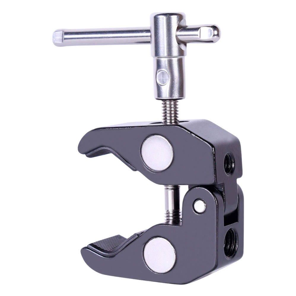 Abrazadera en forma de Q Abrazadera de tubo redonda de escritorio en forma de U Abrazadera fuerte multifuncional Mano extraña Alicates de Nariz de águila Mano mágica Abrazadera de cangrejo grande de tamaño pequeño