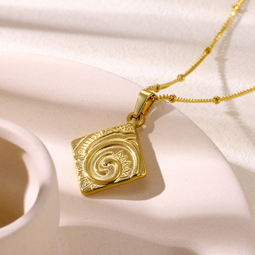 12g Weight 0.03µm-0.05µm Gold Plating Thickness PVD Coated Gold Plating Process Lobster Trigger Clasp Closure Clasp Closure Type Real Gold Plated Plating Material 304 Stainless Steel Pendant Material Stone-Free Inlay Material Pendant Necklace Classification 304 Stainless Steel Chain Material cable chain Chain Type 1 Piece Quantity Daily Occasion 304 Stainless Steel Material Geometric, Cross Pattern Unisex Gender Hip-Hop Style Waterproof Non Tarnish Craft PVD Coated Real Gold Plated 18K Gold Geometric Cross 304 Stainless Steel Hip-Hop Waterproof Non Tarnish 304 Stainless Steel Lobster Trigger Clasp Closure Pendant Necklace 8