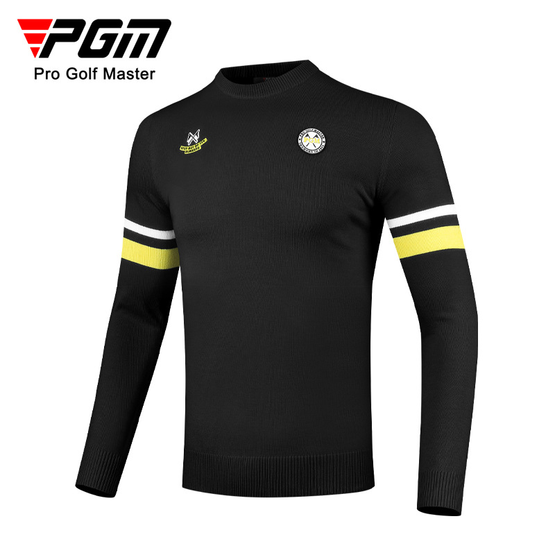 Áo len Golf PGM dệt kim dài tay giữ ấm chống gió — YF502-màu trắng, YF502-Màu xanh nhạt, YF502-Đen