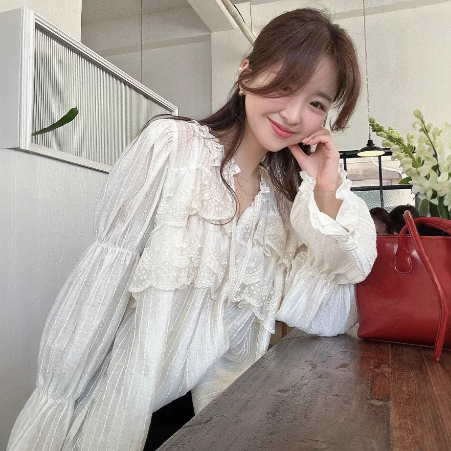 Корейский чик весенний новый французский романтический деревянный гриб ремесло