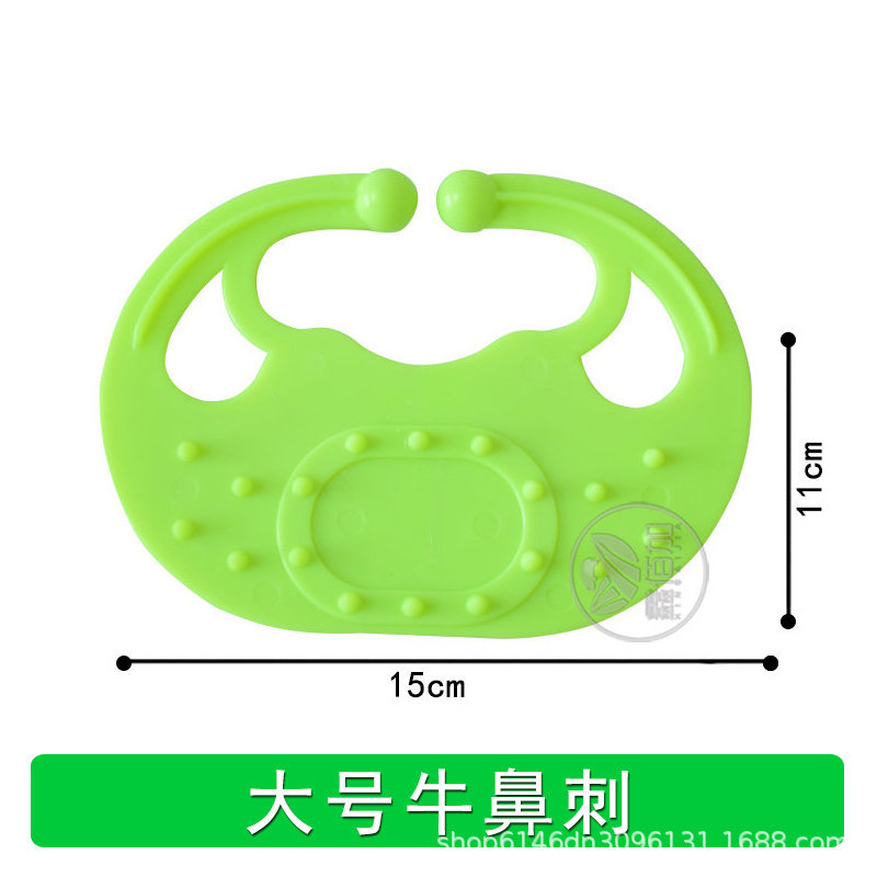 Dispositivo de destete de ternero con espinas nasales de ternero, dispositivo de evitación de leche de ternero reforzado de plástico, artefacto de destete de ganado