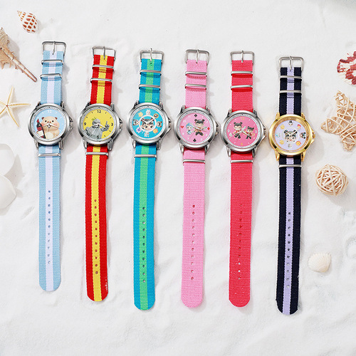 Cute Cartoon Nezha Magic Child's Watch for Children, Elementary School Students, High Fashion Quartz Watch for Boys and Girls