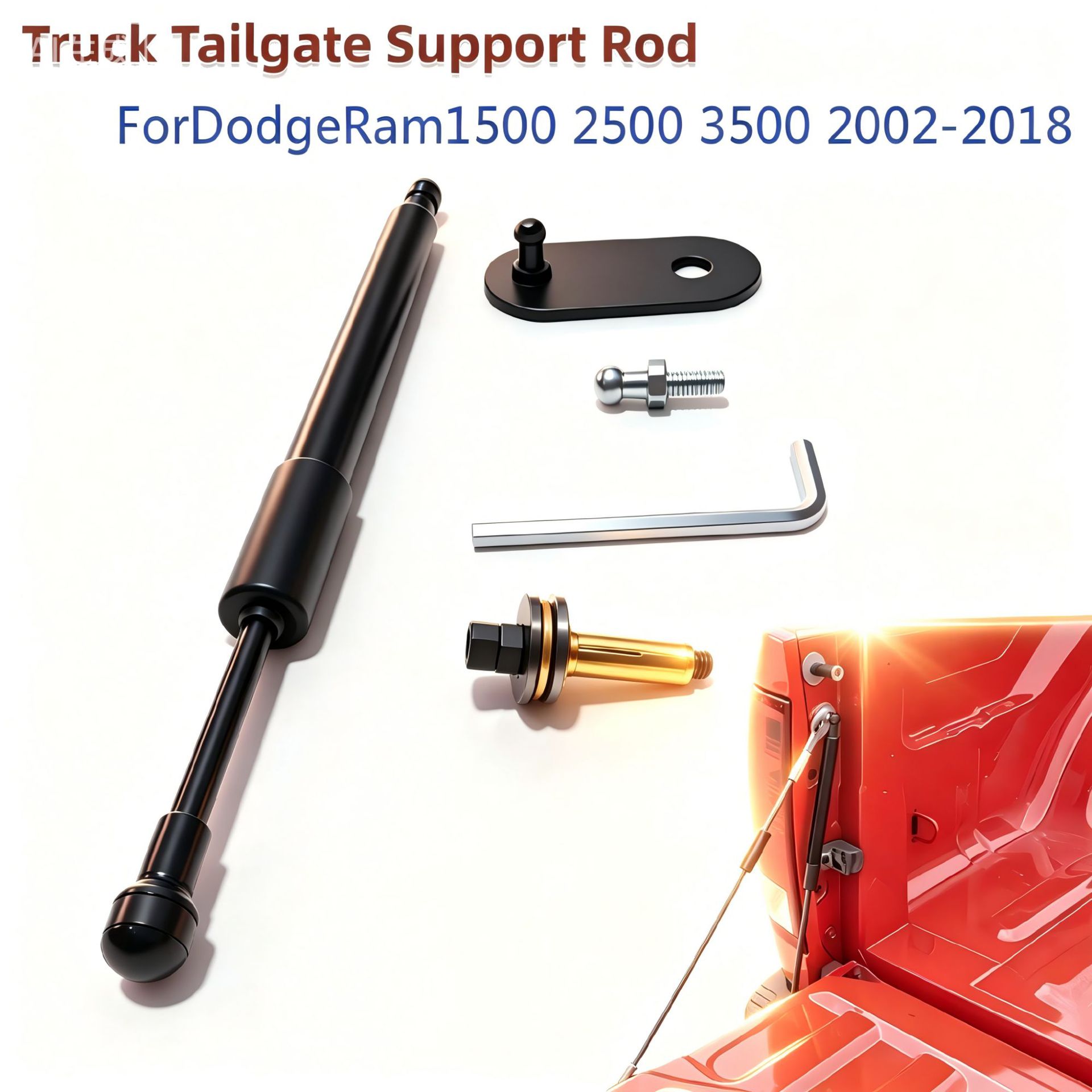 For Ford Raptor F150/F250/F350/F450 tailgate 97-16 drop-down damping pickup modification parts