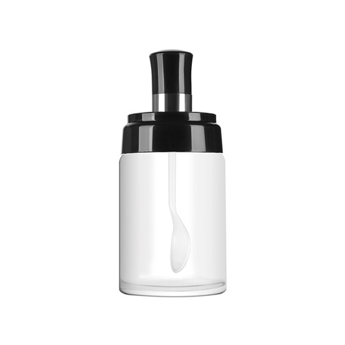Moisture-proof seasoning bottle kitchen glass seasoning bottle household seasoning jar multi-purpose oil brush bottle seasoning bottle combination set