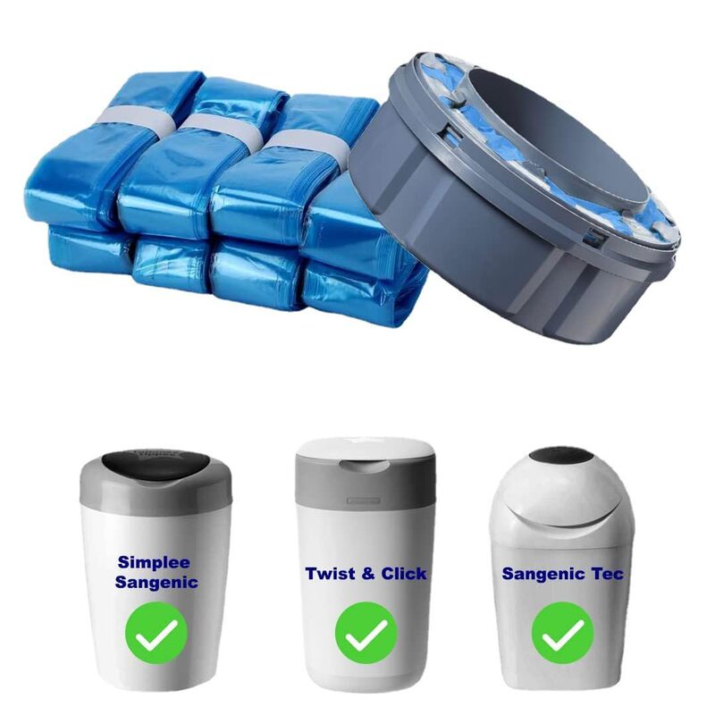 Source Factory Diaper Barrel Garbage Bag Baby Diaper Storage Replacement Bag Diaper Barrel Filling Compatible Genie Source Factory Diaper Barrel Garbage Bag Baby Diaper Storage Replacement Bag Diaper Barrel Filling Compatible Genie