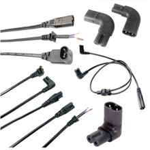 IEC 320C7 C8�Դ�� 2��8�ֹ�ĸ���往 90��ֱ��8�ֹ��D8��β