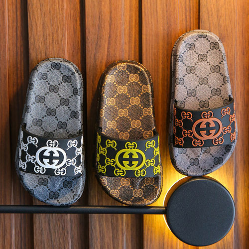 Girls' slippers summer cute little princess non-slip soft bottom children's fashionable outer wear parent-child children's slippers