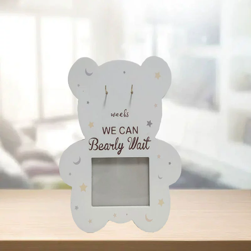 Baby медведь памятная деревянная фоторамка спальня гостиная украшения фоторамка медведь детская фоторамка творческий медведь ребенок