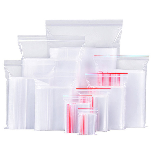 Plastic seal bag PE transparent ziplock bag jewelry packaging bag plastic seal bag dried fruit seal bag wholesale