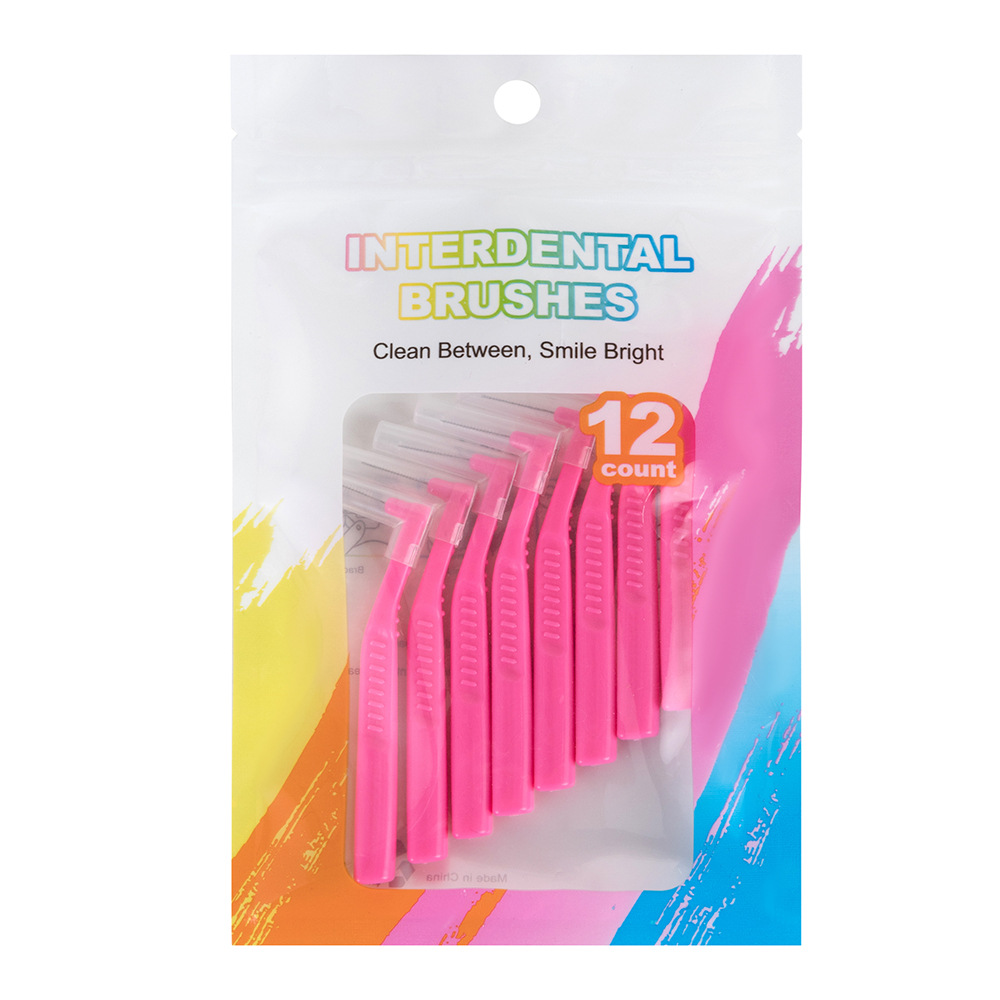 Fabricante al por mayor cepillo de dientes tipo L 12 bolsas cepillos de dientes comercio exterior