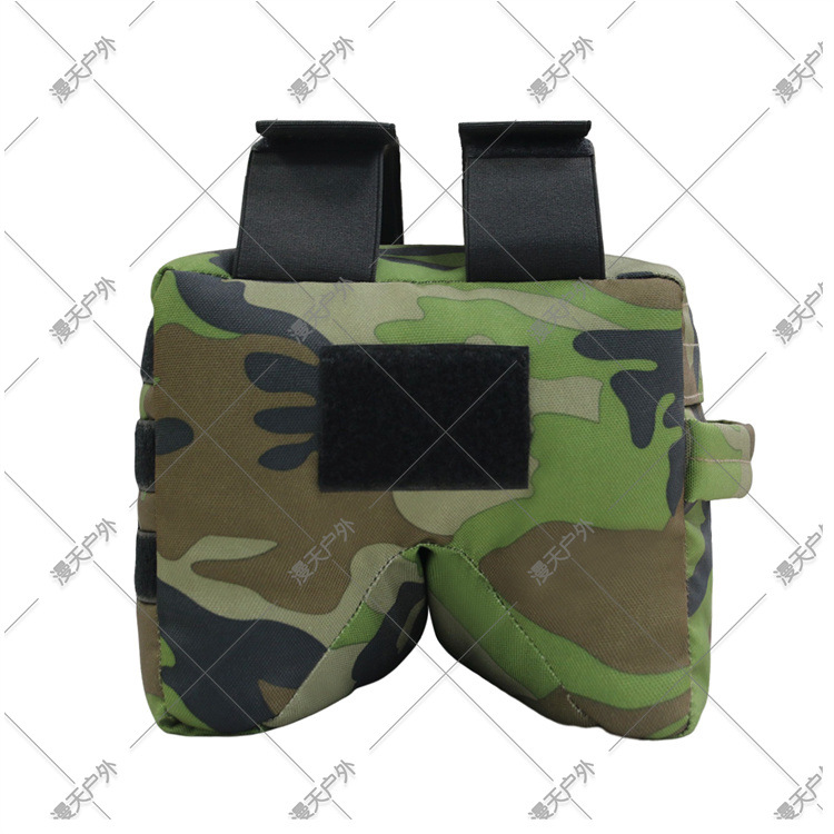 Bolsa táctica CS, bolsa para arena con soporte, sin relleno, para exterior, camuflaje, saco de arena, caza/airsoft, transfronterizo