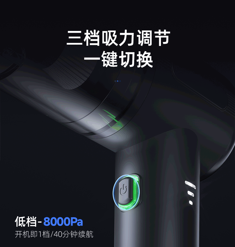 Car Vacuum Cleaner, Wireless Suction and Blowing Dual-Purpose Vacuum Cleaner for Car Use, Small Mini Handheld Car Vacuum Cleaner