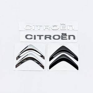 Citroen C4 C5 Sega DS5 LS DS6 orijinal arxa avtomobil loqosu, ingilis hərfi stikeri