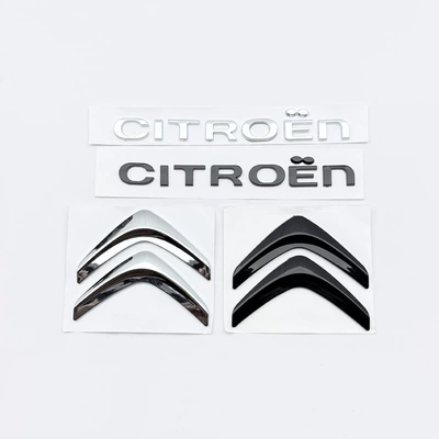 Suitable for Citroen C4 C5 Sega Ds5 Ls Ds6 Original Rear Car Logo Citroen English Logo Letter Sticker