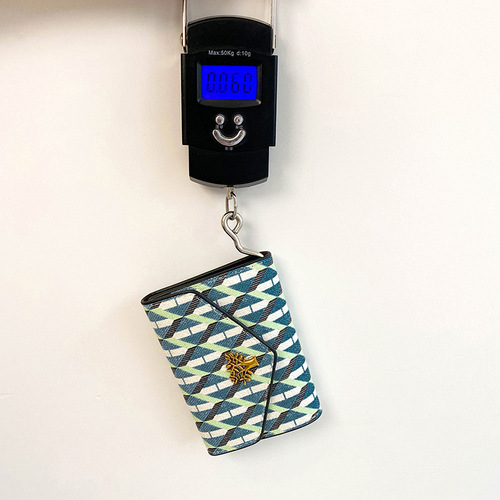 Cross-border  trendy Korean version simple wallet women's short European and American retro versatile folding small wallet card holder coin purse