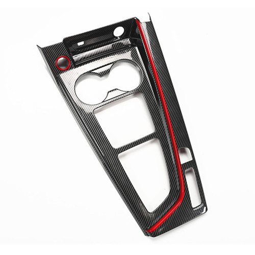 Suitable for Audi A4LA5 modified decorative outer handle door bowl gear head panel center control panel carbon fiber pattern