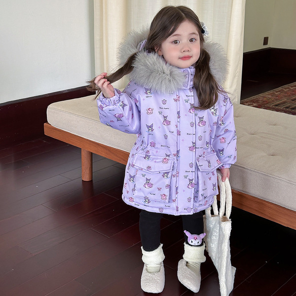 [Children de la marea de código roto ~ despeje de precios especiales] Colección de chaqueta de invierno para niñas ~ venta limitada de beneficios para los fans image 4