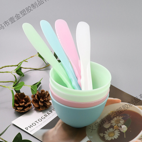 Factory Wholesale Face Mask Bowls Large Medium Small Silicone Face Mask Bowls DIY Soft Mask Bowl Set Beauty Salon Mask Mixing Tools