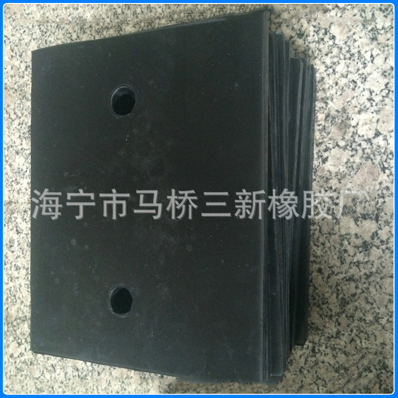氟胶橡胶减震垫 大型橡胶减震垫 矩形减震垫 方形橡胶减震垫