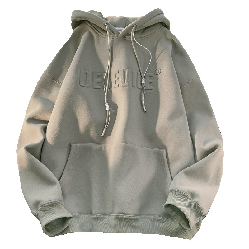 ヴィンテージの男性の帽子のoversize500 gの重いポンドの秋冬のファッションのブランドのhoodieのアメリカ式の怠惰なchi|undefined