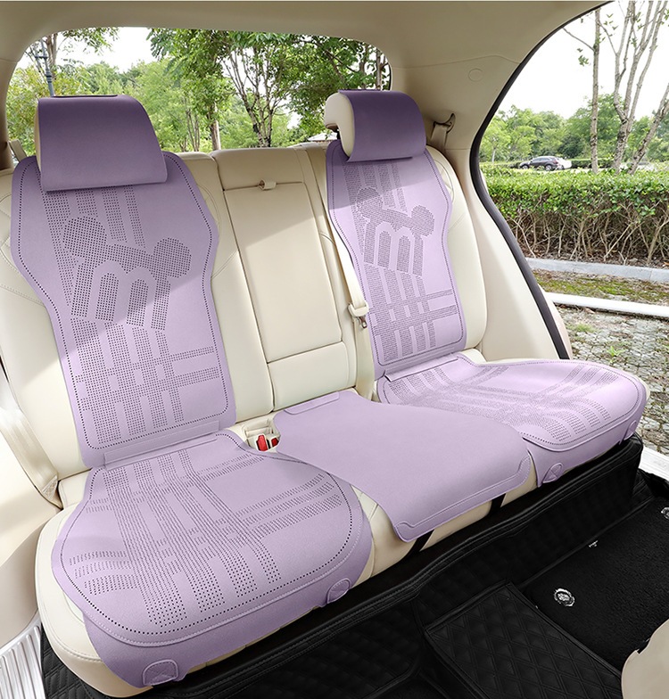 2026 new suede material saddle cushion car seat cushion all-season small waist seat cushion MA9