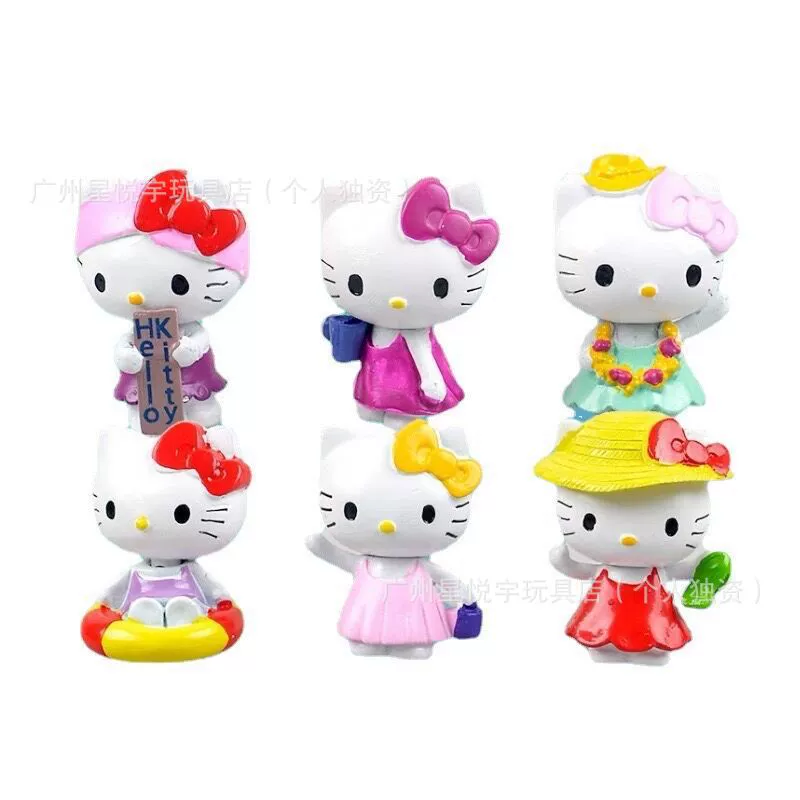 Hello kitty, dessert doll