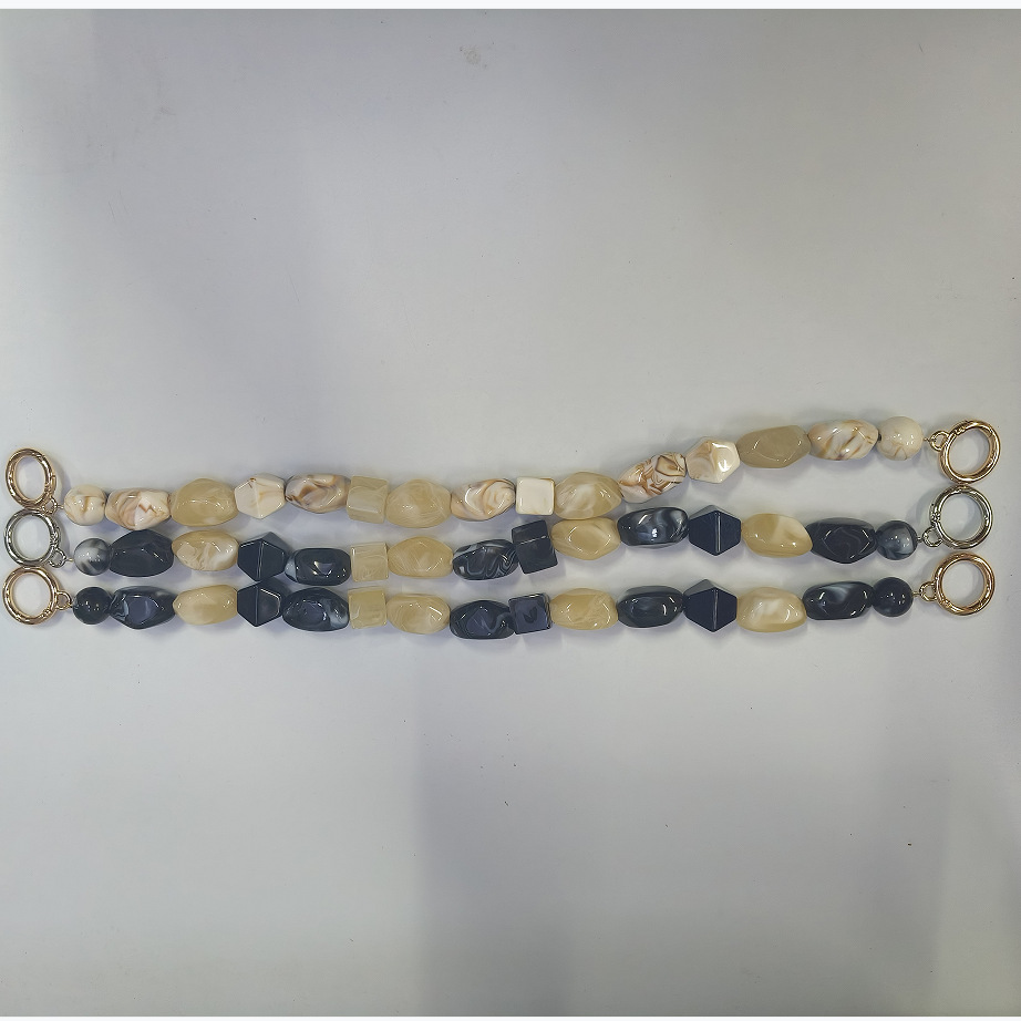 Cross-Border Bags, Bead Handbags, Detachable Bag Accessories, Hand Chains, DIY Resin Bead Mobile Phone Chains