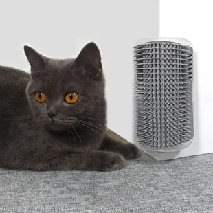 Large corner brush four-color cat comb anti-floating hair scratching artifact amazon hot pet comb factory straight hair