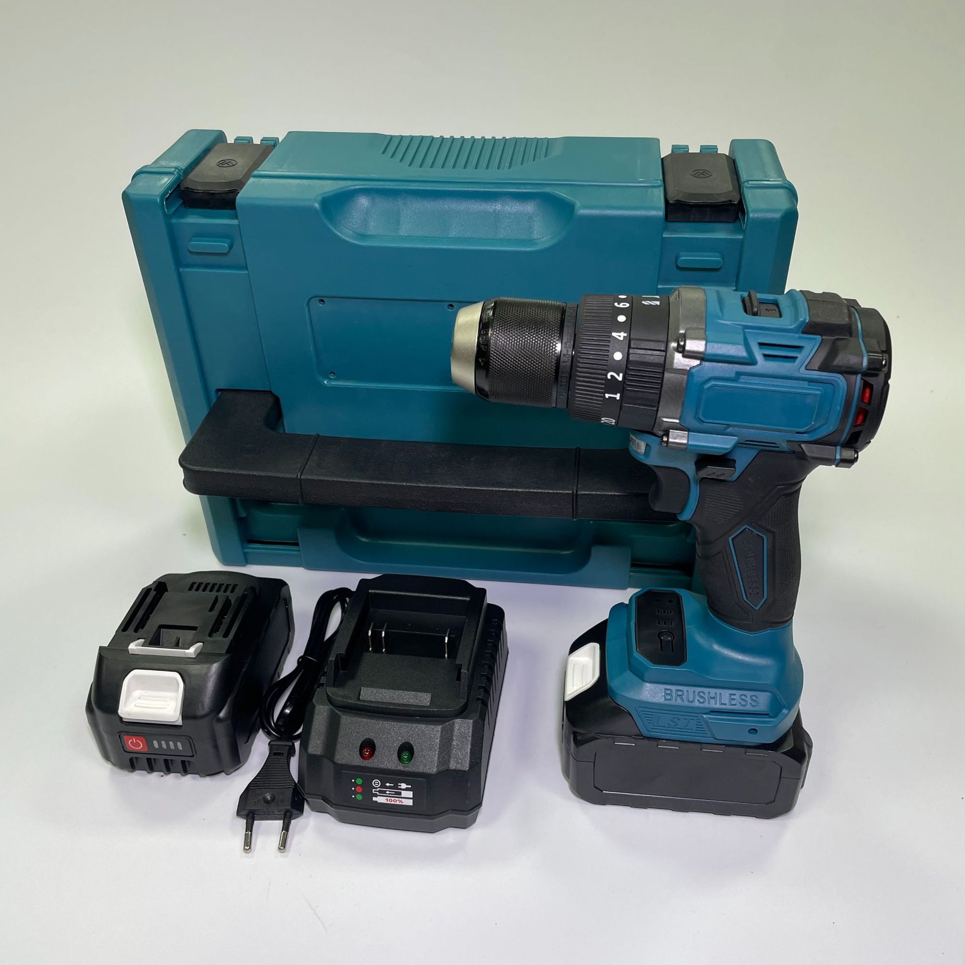 (下单编号242)外贸锂电无刷冲击手电钻13MM(MT插口)