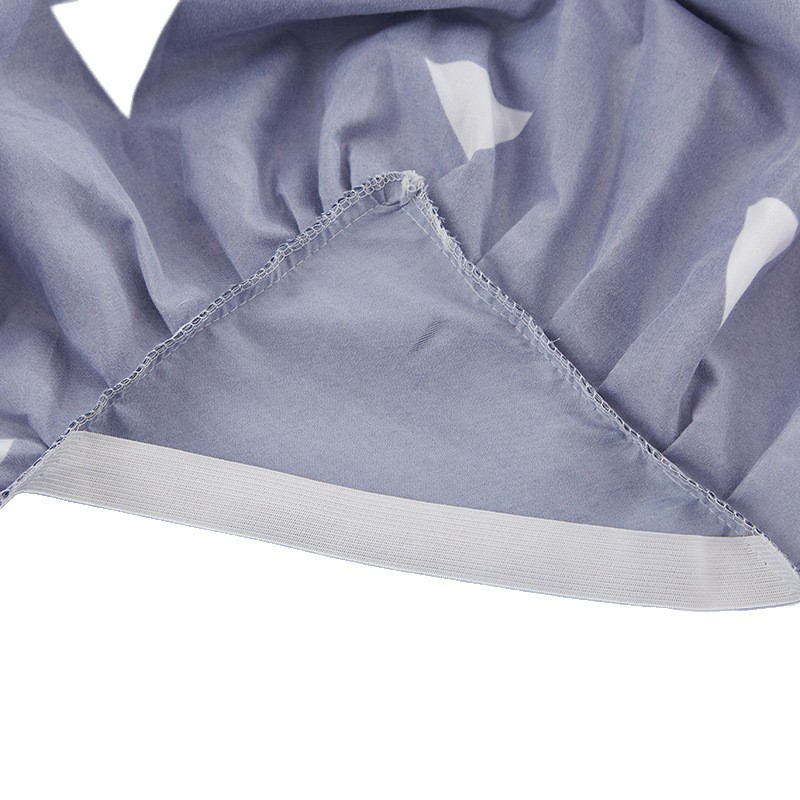 Máscara de cama Simmons transfronteriza, algodón de aloe vera, falda de cama de encaje bilateral de una sola pieza, cubierta de cama de princesa coreana, fábrica al por mayor