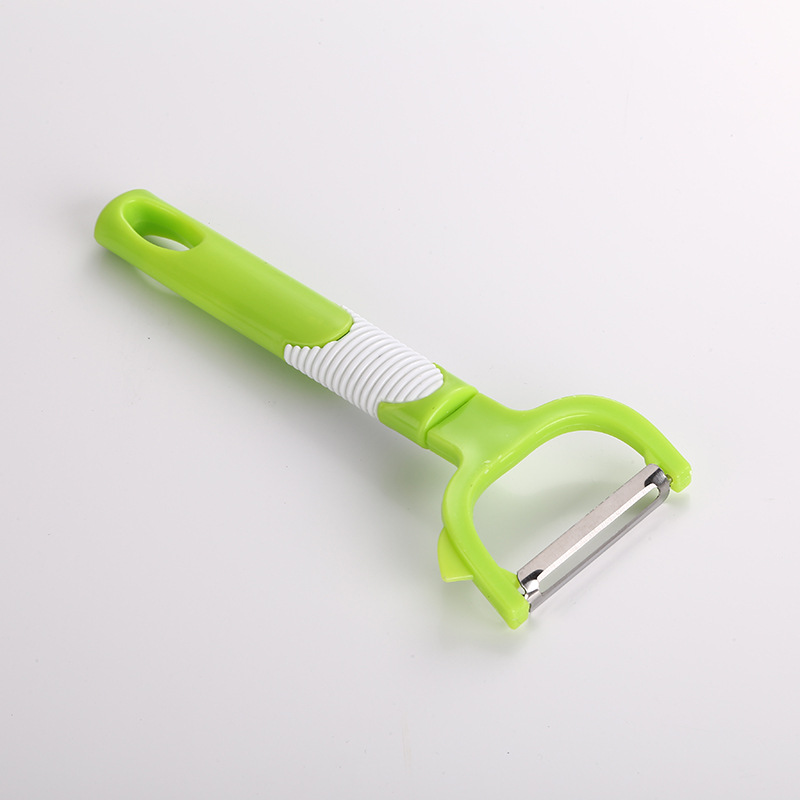 Mango de plástico raspador raspador raspador raspador cuchillo raspador cuchillo raspador de melón U-shaped gadget de cocina doméstica