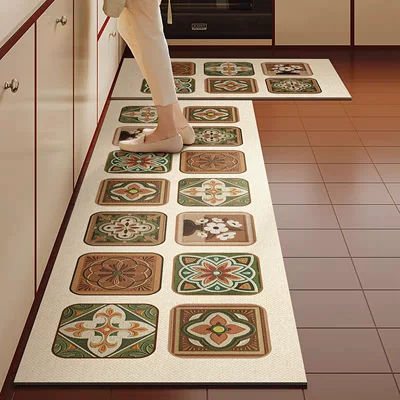 Avtomobil döşəmə paspasları – and stain-resistant floor mat, entryway - caiji-miju-kitchen-floor-mat-e-4060cmnew-diatom-mud