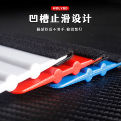 Car film application tool: Four-sided squeegee with microfiber scraper—perfect for installing anti-explosion films, clear protective coatings, and customizing color changes.
