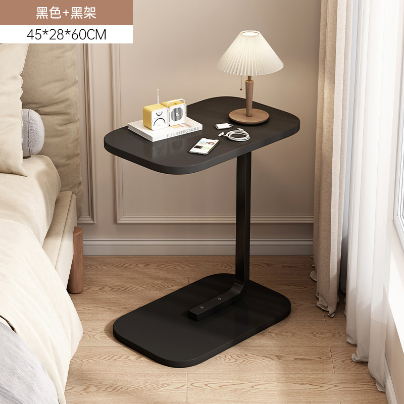 Estante de cabecera del dormitorio, meseta de cabecera muy estrecha doméstica, gabinete de cabecera elevable para alquiler de habitaciones, meseta pequeña, meseta de borde pequeño