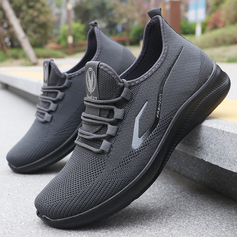 Zapatos de lona de verano para hombres viejos zapatos de tela de Beijing zapatos casuales respirables zapatos de conducción de zapatos de trabajo de un solo pie