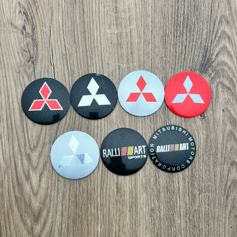 Подходит для Mitsubishi Yishen Jinxuan Outlander Pajero 56 мм крышка ступицы колеса наклейка Центральная крышка наклейка